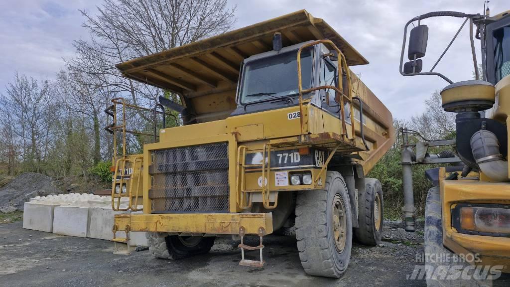 CAT 771D 剛性傾卸卡車