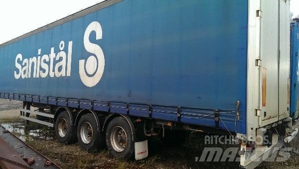 Fruehauf T36 篷布半拖車