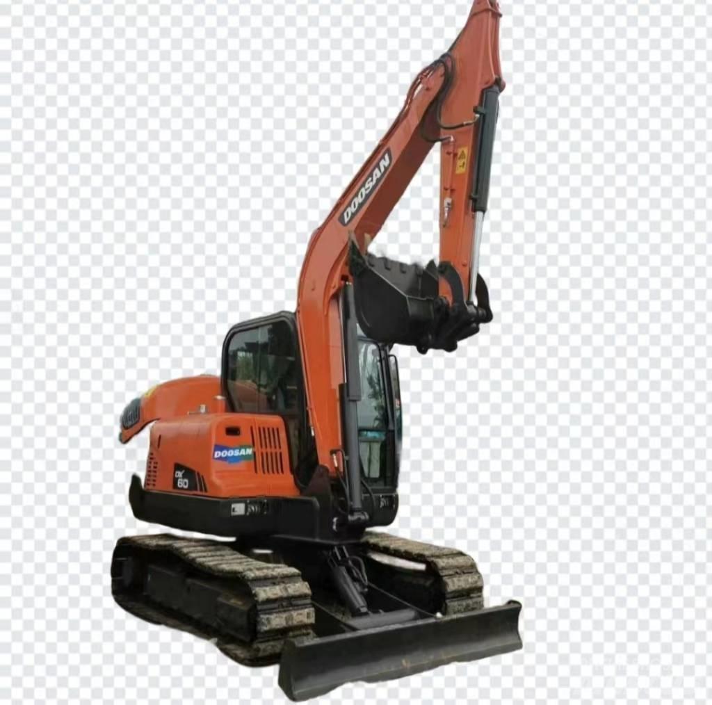 Doosan DX60 小型挖土機/掘鑿機<7t(小型挖掘機)