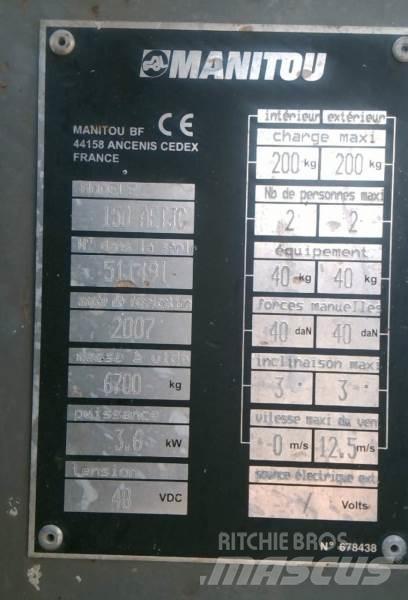 Manitou 150 AETJC 曲臂高空作業車