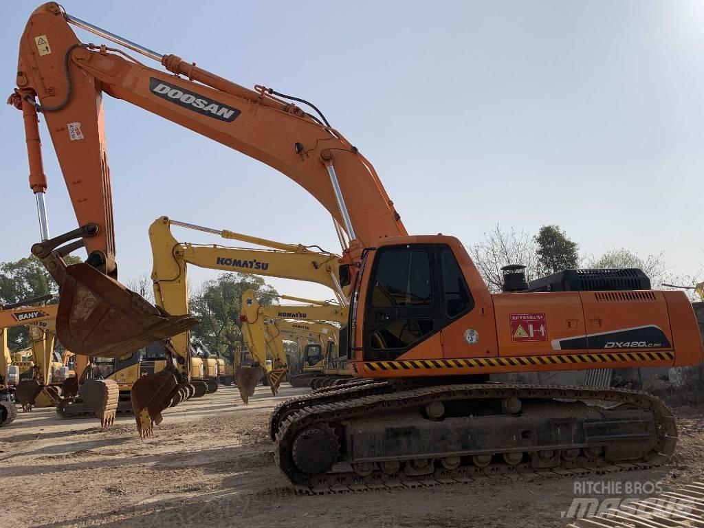Doosan DH420 履帶式 挖土機/掘鑿機/挖掘機