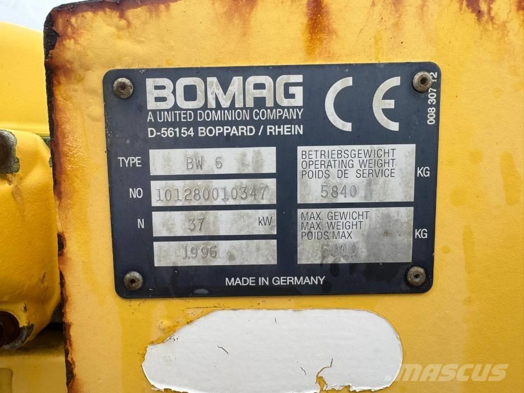 Bomag BW 6 雙輪滾壓機