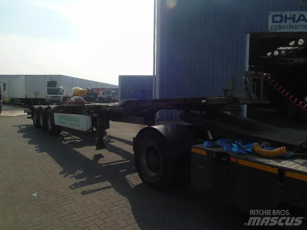 Pacton 3 AXLE 貨櫃框架半拖車