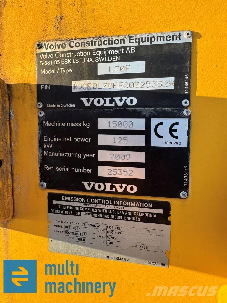 Volvo L 70 F 輪胎式裝載機
