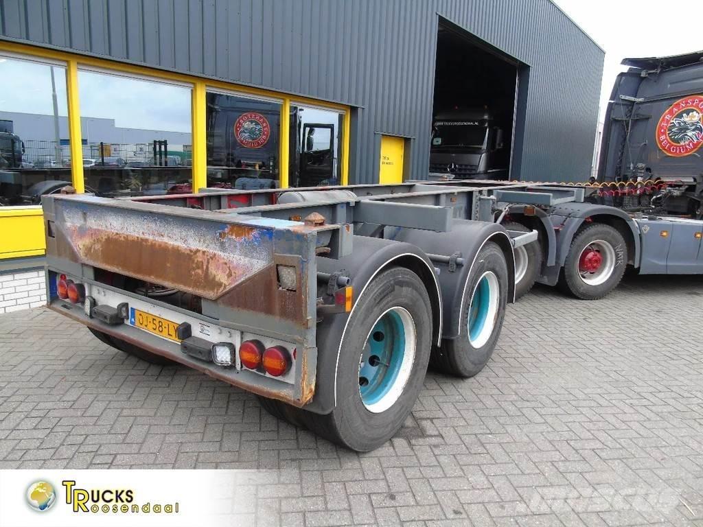  TR'AX 2 AXLE + 20FT 貨櫃框架半拖車