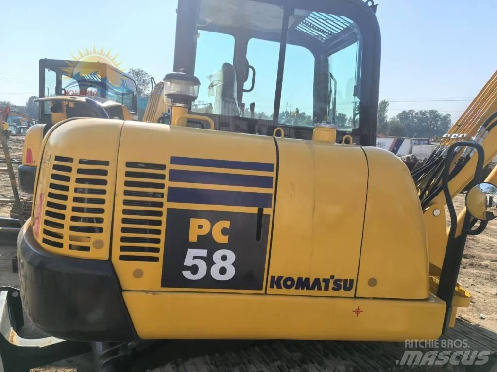Komatsu PC 58 小型挖土機/掘鑿機<7t(小型挖掘機)