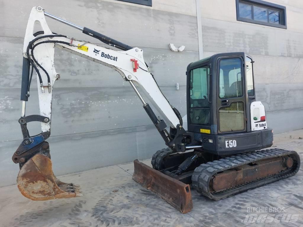 Bobcat E 50 EM 小型挖土機/掘鑿機<7t(小型挖掘機)