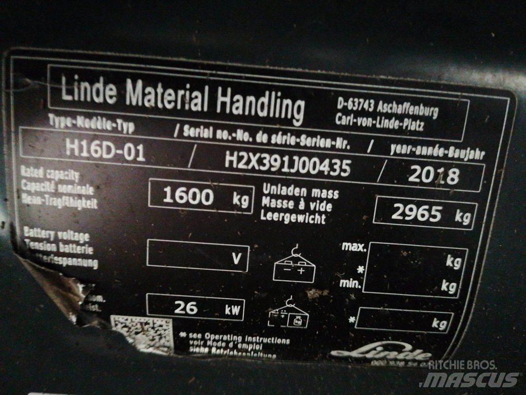 Linde H16D-01 柴油卡車