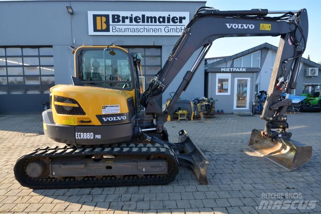 Volvo ECR 88 D Pro 中型挖土機/掘鑿機/挖掘機 7t-12t