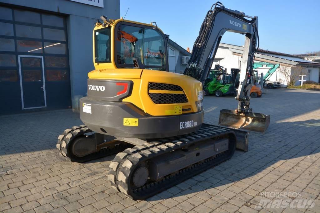 Volvo ECR 88 D Pro 中型挖土機/掘鑿機/挖掘機 7t-12t