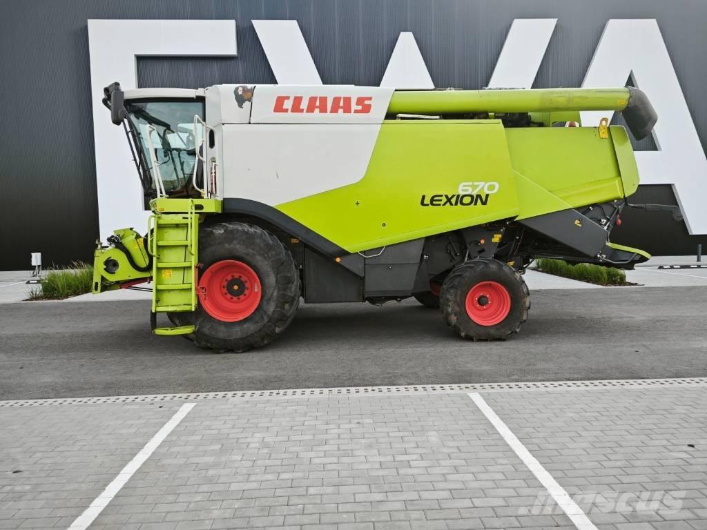 CLAAS Lexion 670 聯合收穫機