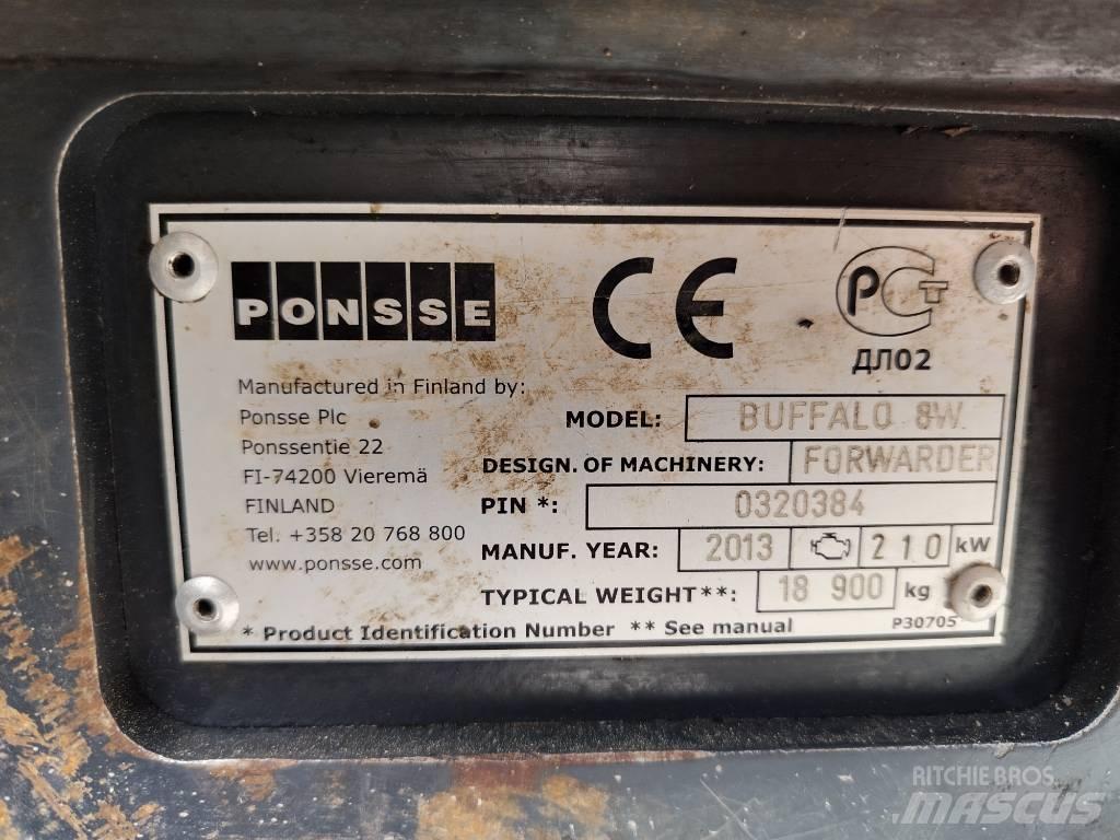 Ponsse Buffalo 8W 集運機