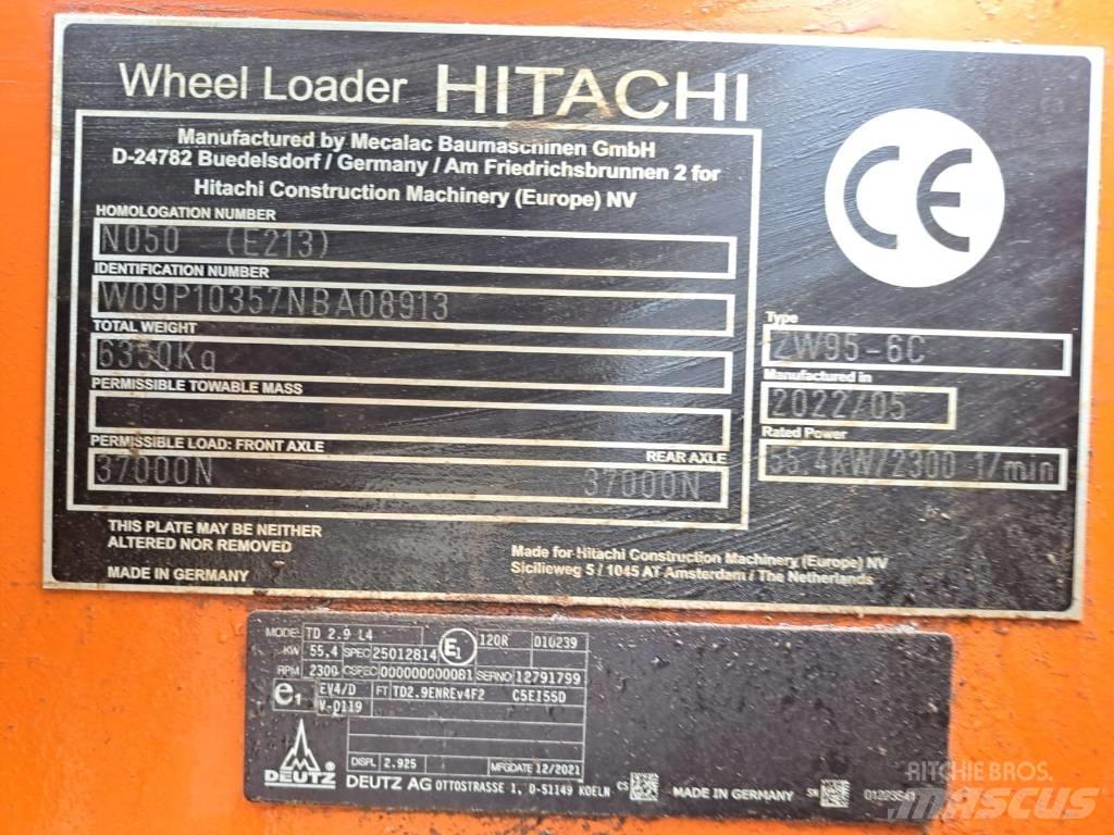 Hitachi ZW 95-6 輪胎式裝載機