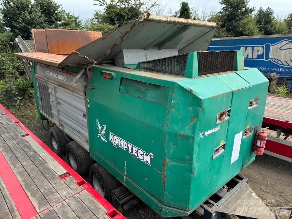 Komptech Crambo 6000 廢棄物撕碎機