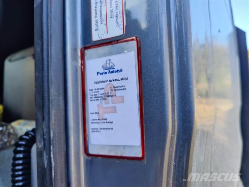 MAN TG-A 18.363 平板式/側卸式卡車