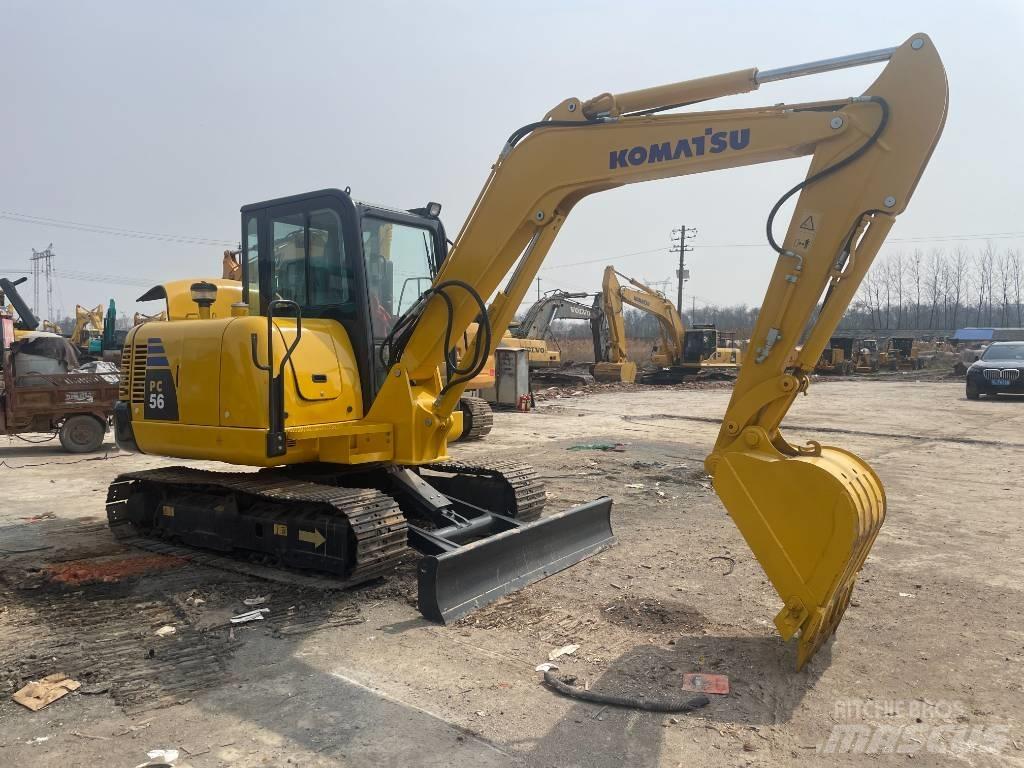 Komatsu PC56 小型挖土機/掘鑿機<7t(小型挖掘機)