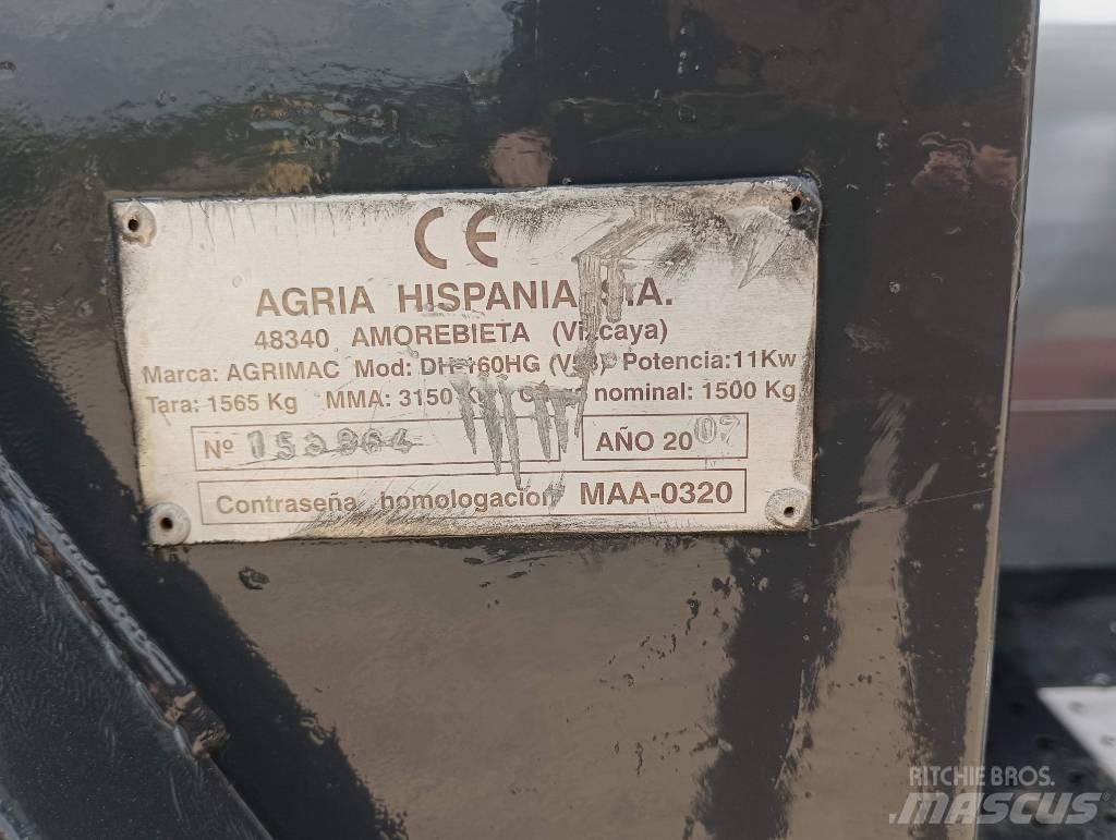 Agria DH 15 hg 4x4 側卸礦車