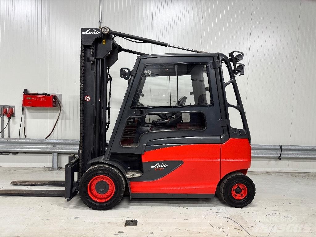 Linde E 50 電動堆高機