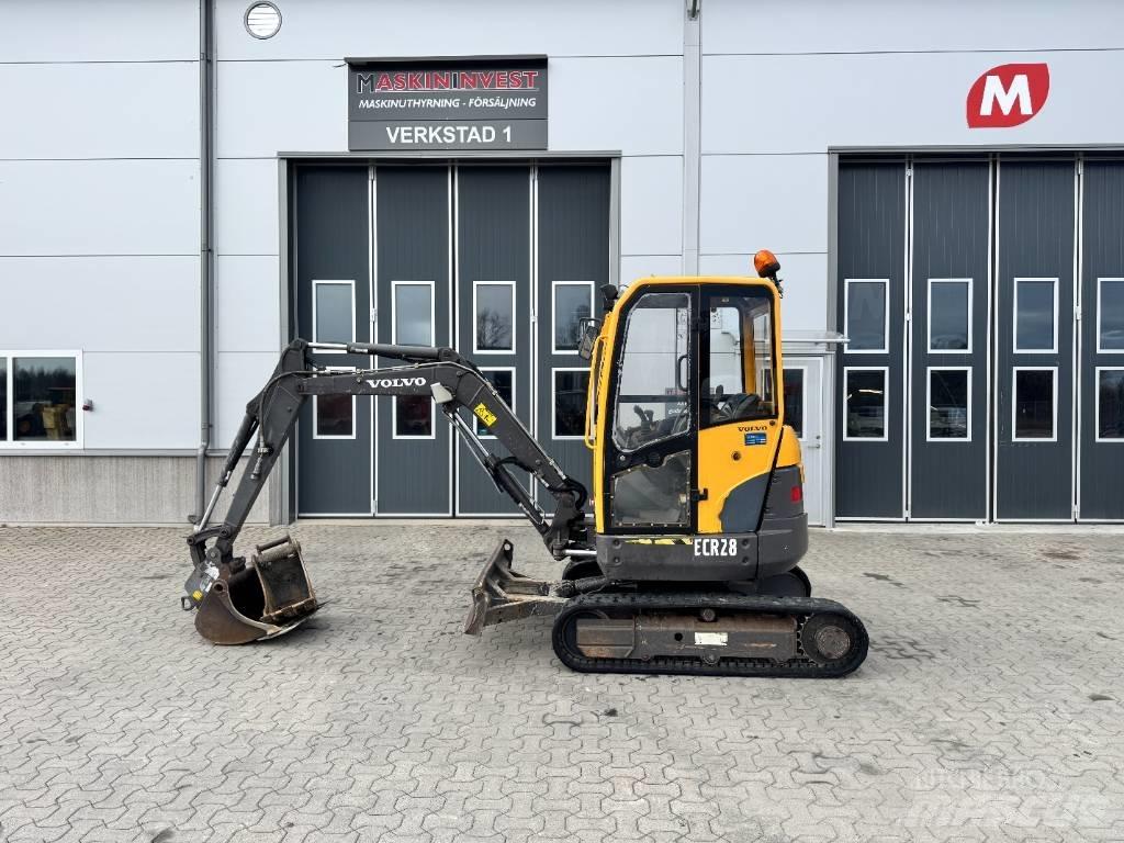 Volvo ECR 28 小型挖土機/掘鑿機<7t(小型挖掘機)
