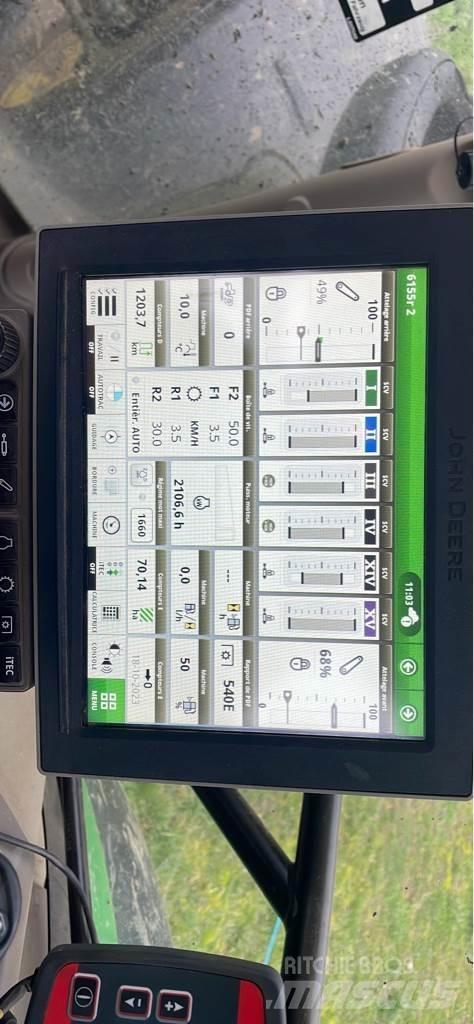 John Deere 6155R 曳引機