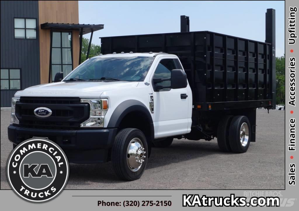 Ford F 450 XL SD 平板式/側卸式卡車