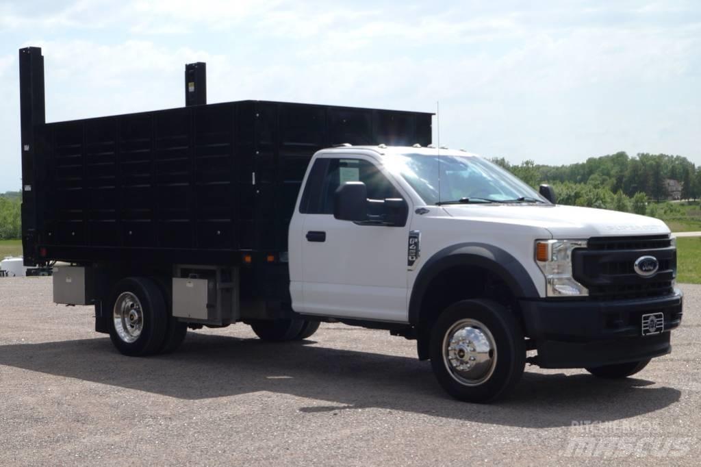 Ford F 450 XL SD 平板式/側卸式卡車