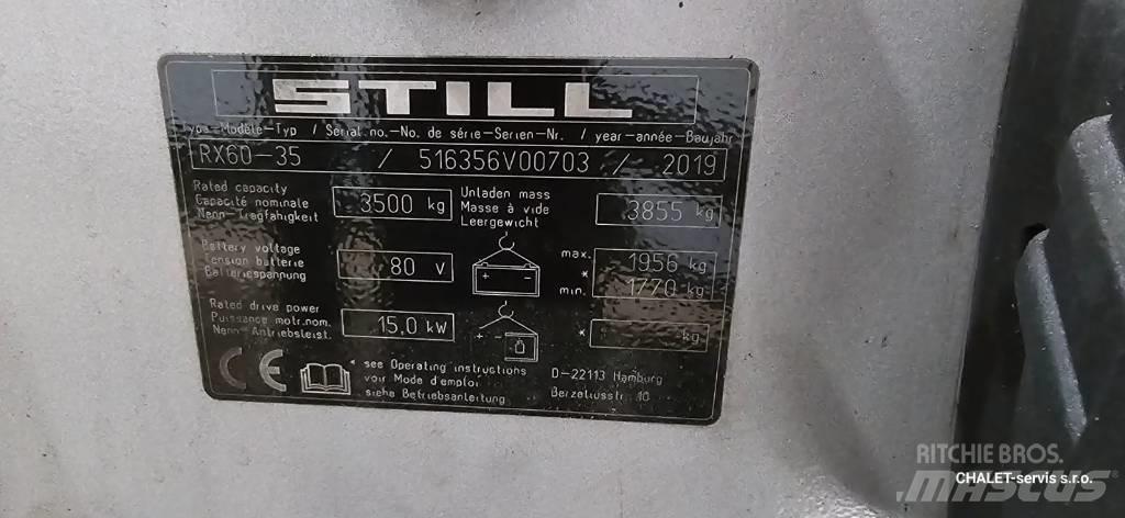 Still RX 60-35 電動堆高機