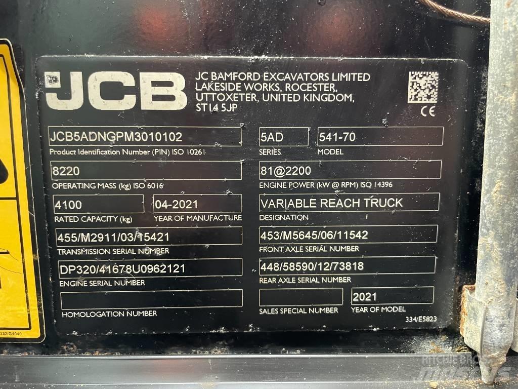 JCB 541-70 伸縮臂操作車