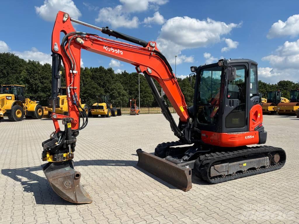 Kubota U 55-4 小型挖土機/掘鑿機<7t(小型挖掘機)