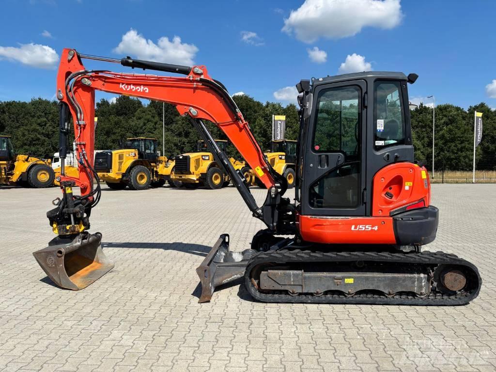 Kubota U 55-4 小型挖土機/掘鑿機<7t(小型挖掘機)