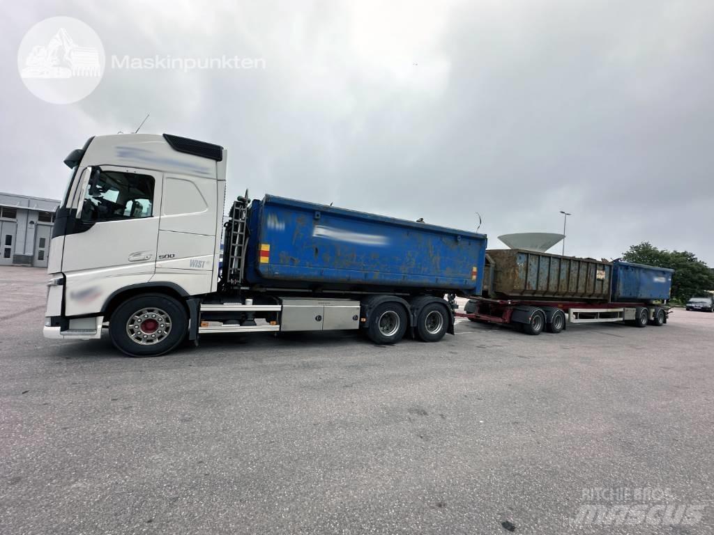 Volvo FH 500 EKIPAGE 吊鉤式起重車