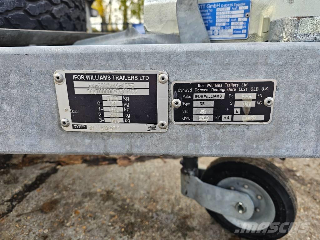 Ifor Williams GH 146 輕型拖車