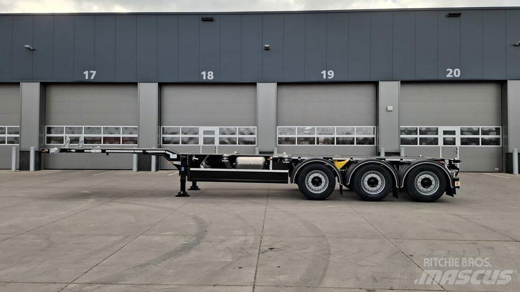 D-tec Portmaster 貨櫃框架半拖車