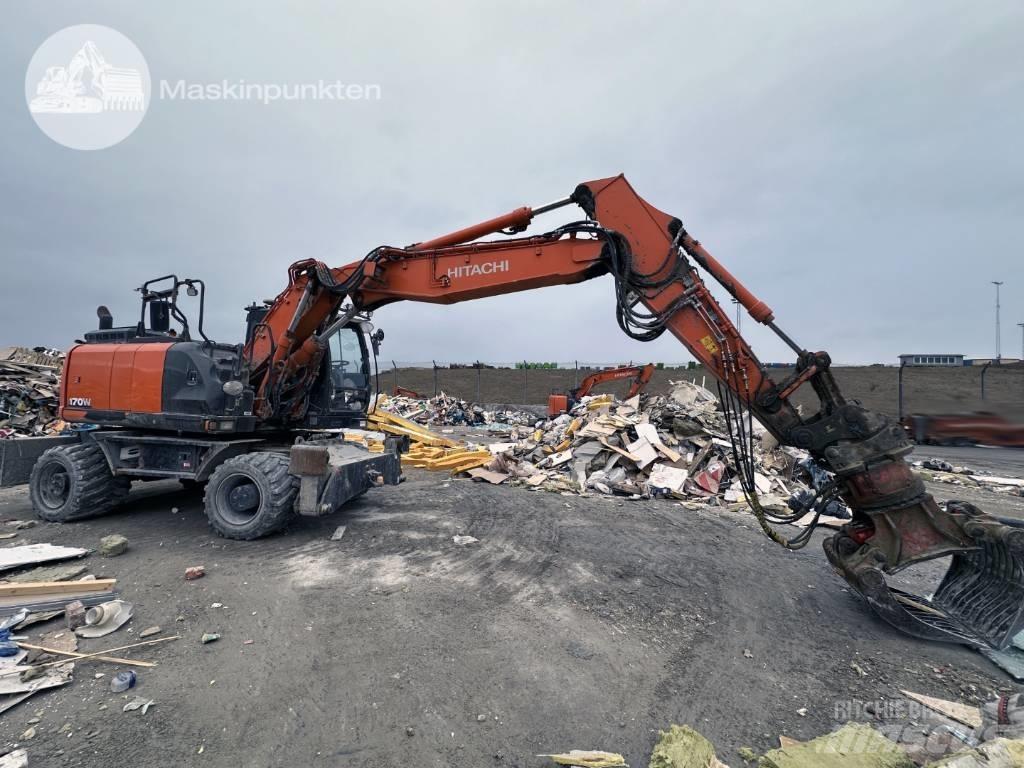 Hitachi ZX 170 W-6 旋轉式挖土機/掘鑿機/挖掘機