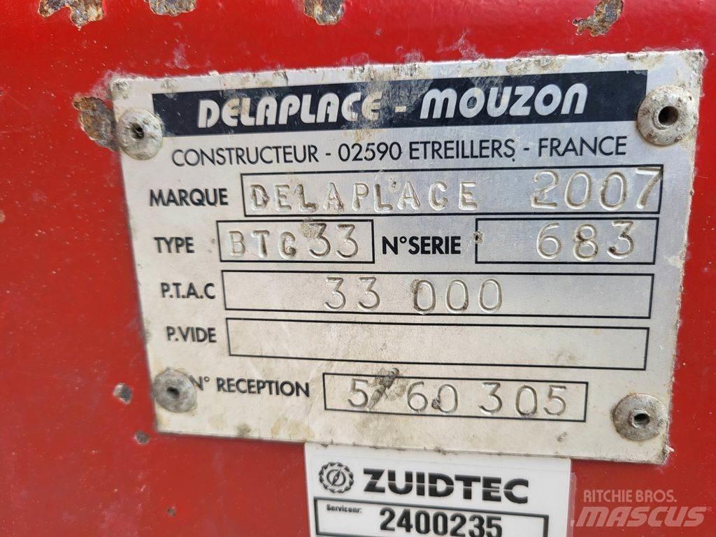 Delaplace 33 ton 傾卸式拖車