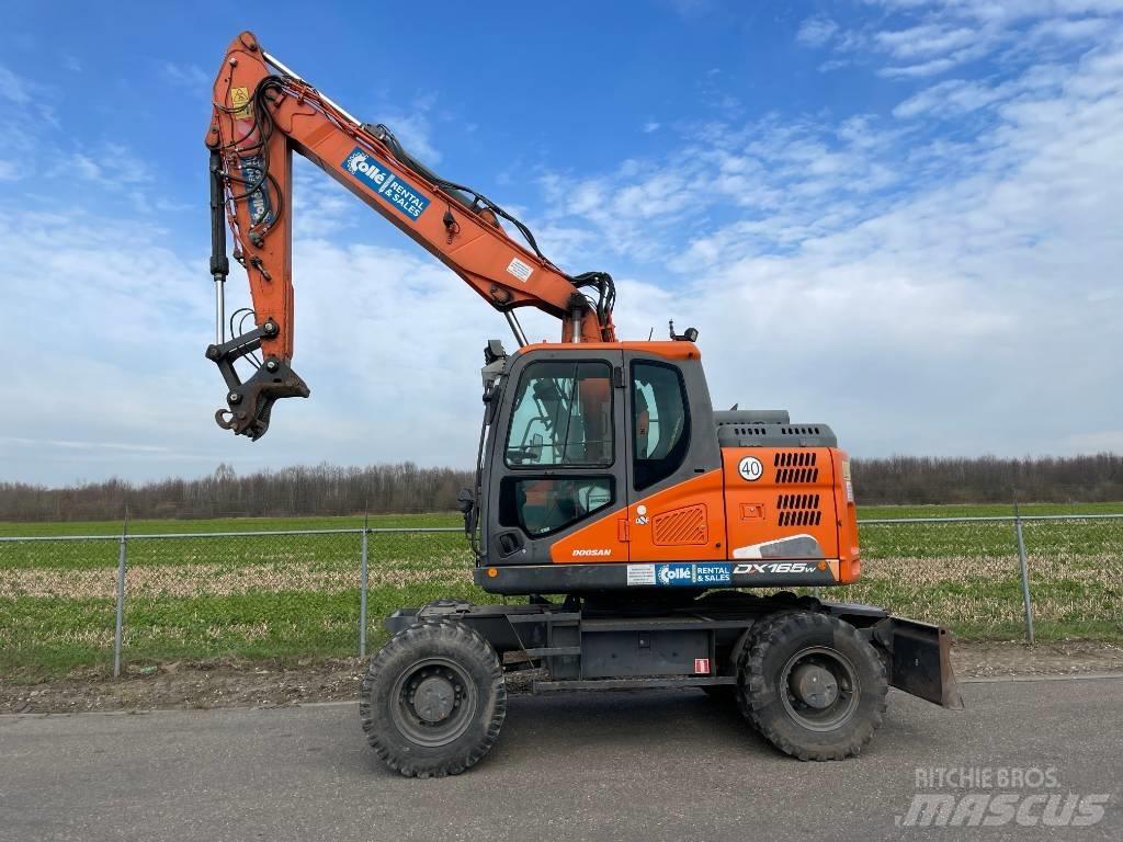 Doosan DX165W-5 旋轉式挖土機/掘鑿機/挖掘機