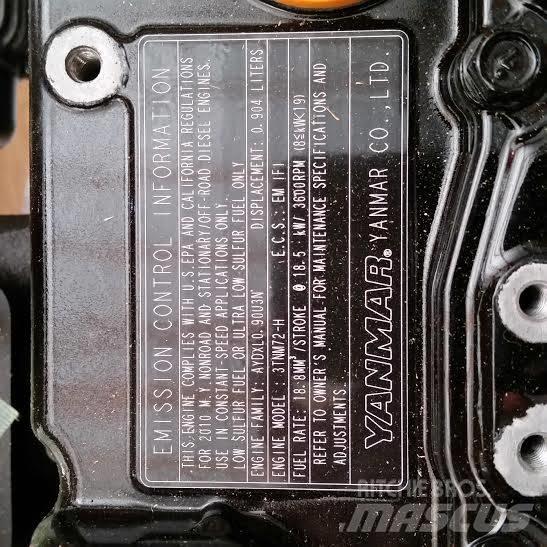 Yanmar 3TNM72 其他組件