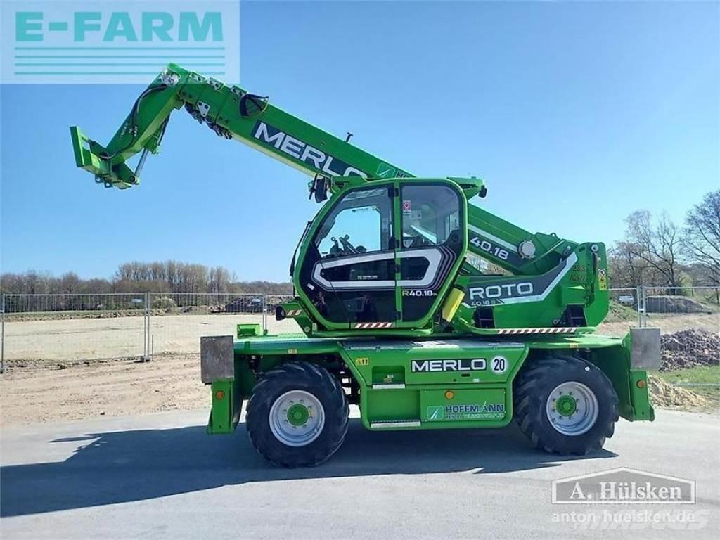 Merlo roto r40.18s 農業用伸縮臂裝載機