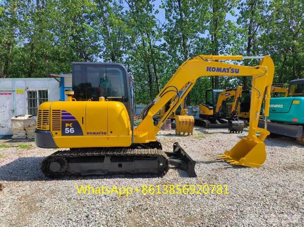 Komatsu PC 56-7 小型挖土機/掘鑿機<7t(小型挖掘機)