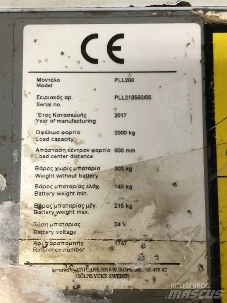 Atlet PLL200 手動堆積機