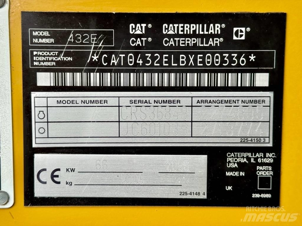 CAT 432 E 反鏟裝載機