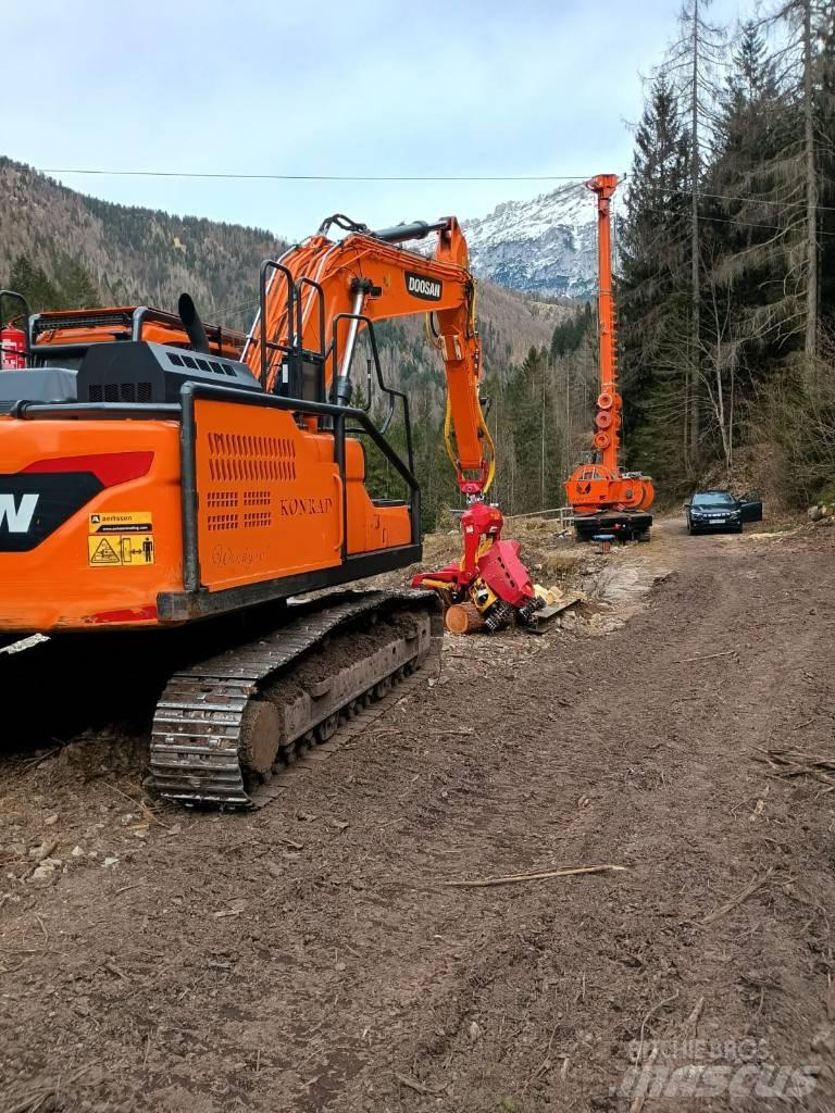 Doosan DX 210 收穫集運機