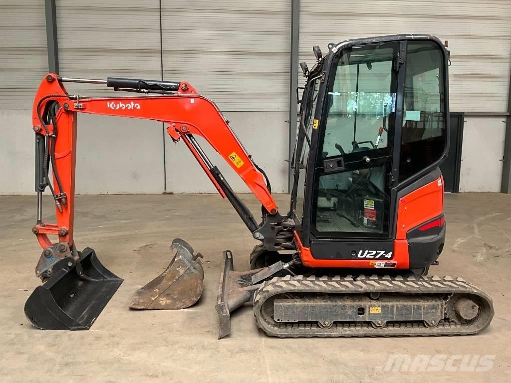 Kubota U 27-4 HI 小型挖土機/掘鑿機<7t(小型挖掘機)