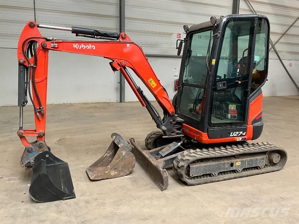 Kubota U 27-4 HI 小型挖土機/掘鑿機<7t(小型挖掘機)