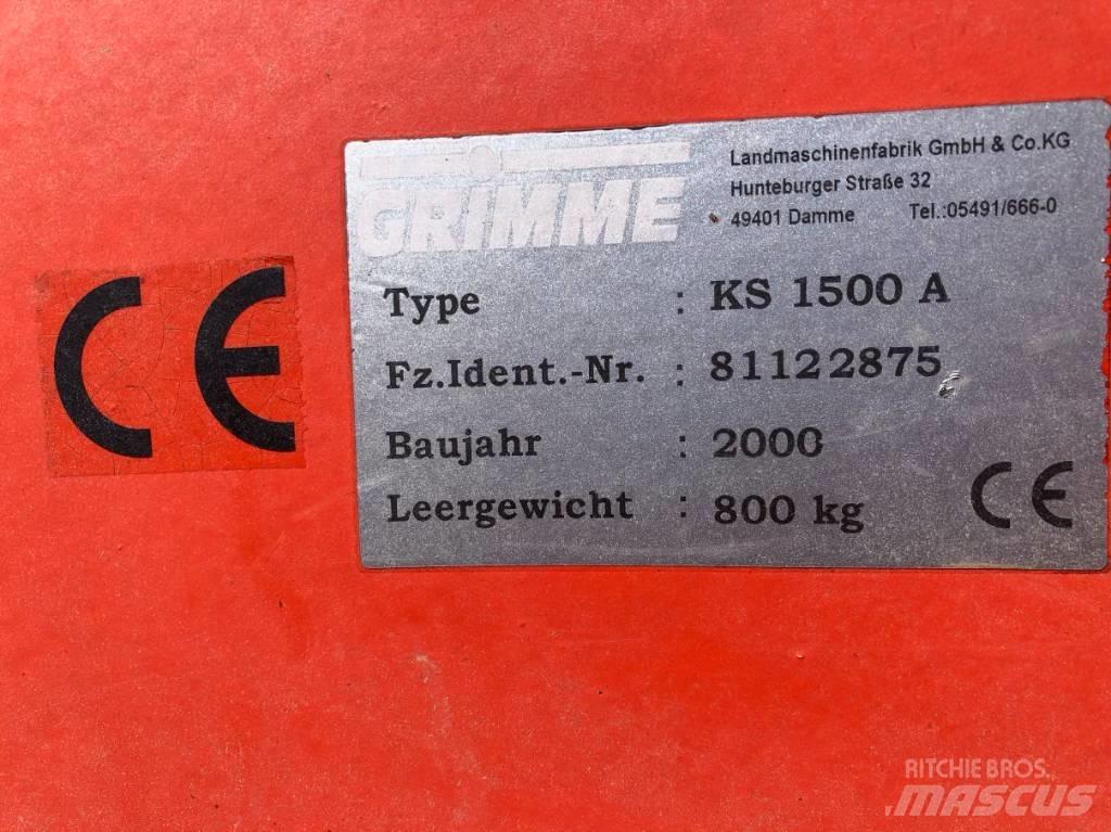 Grimme KS 1500 A 去莖葉機