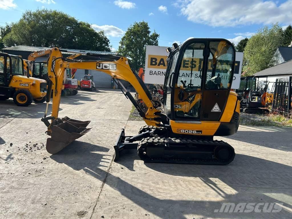 JCB 8026 CTS 小型挖土機/掘鑿機<7t(小型挖掘機)