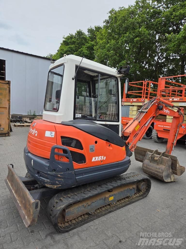 Kubota KX 61-3 小型挖土機/掘鑿機<7t(小型挖掘機)