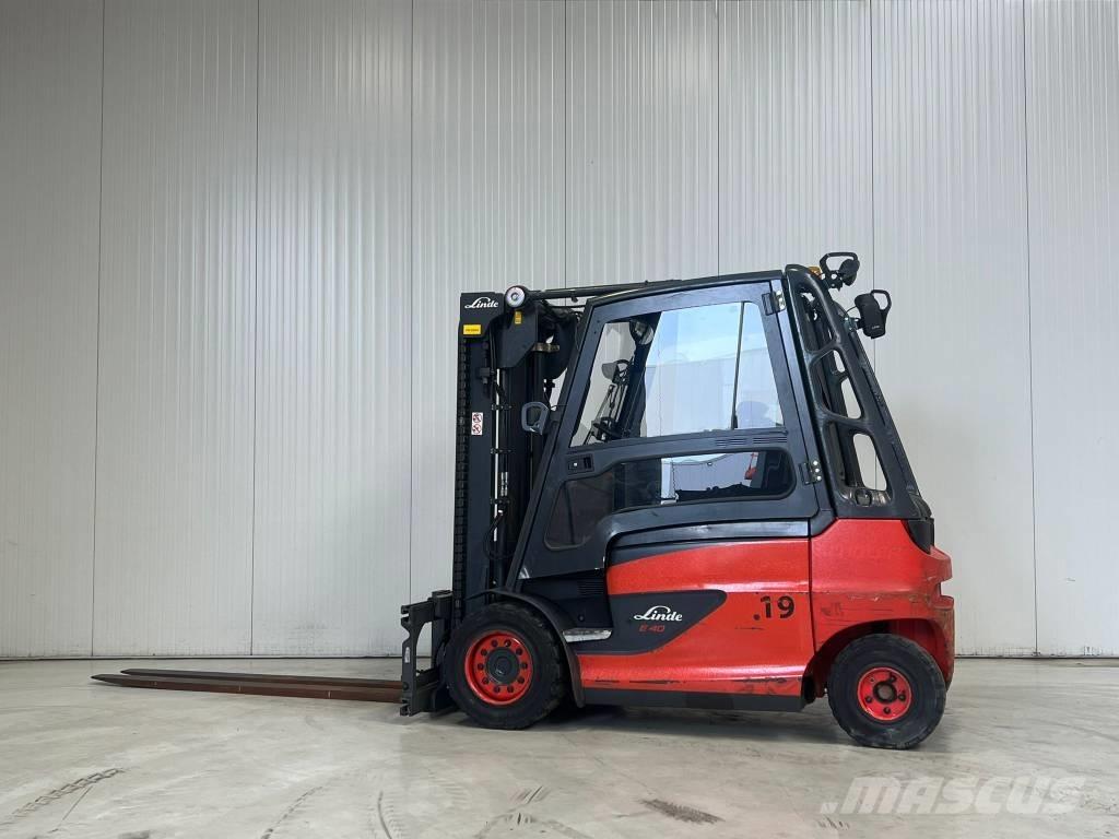 Linde E40H-01/600 電動堆高機
