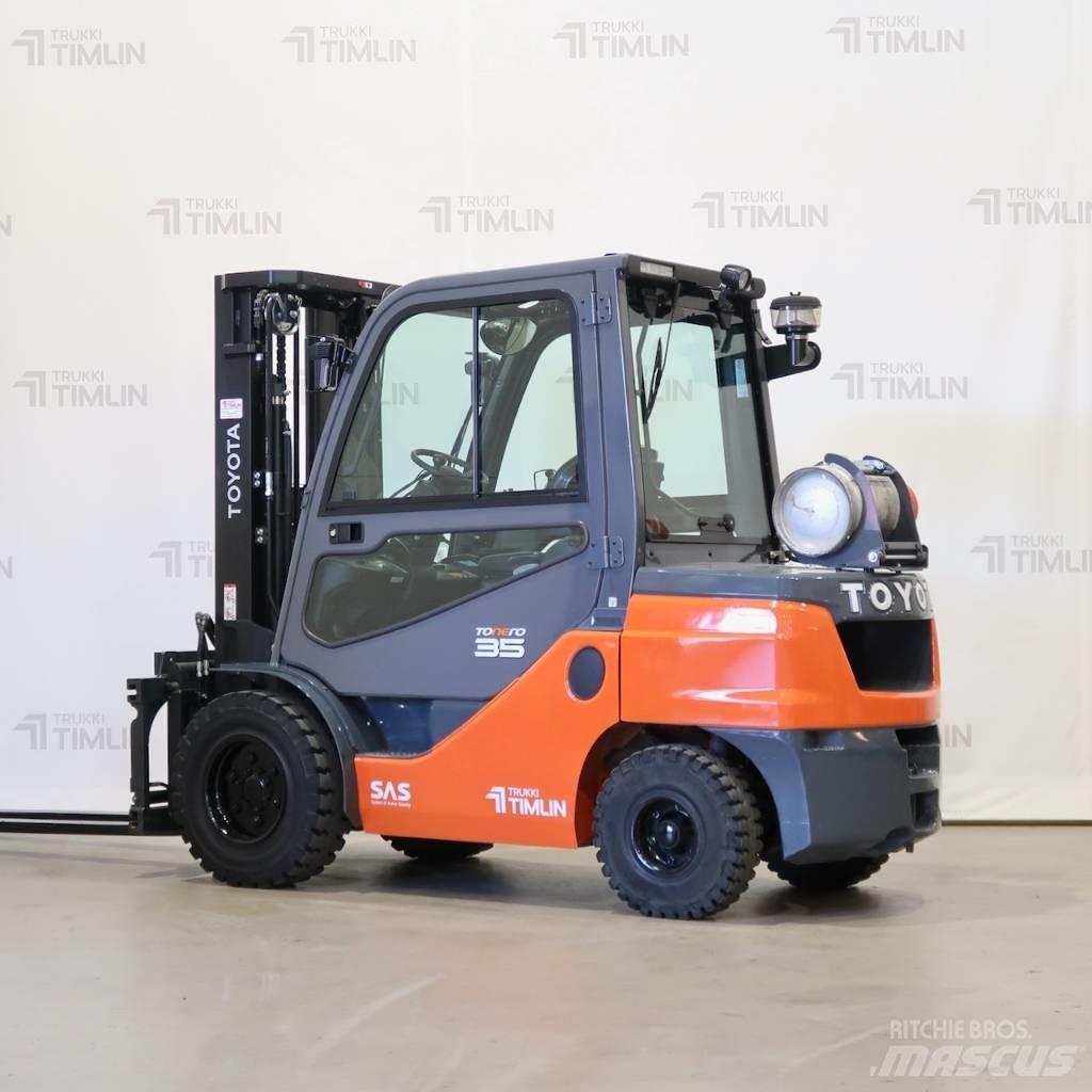 Toyota 02-8FGJF35 液化石油氣LPG卡車