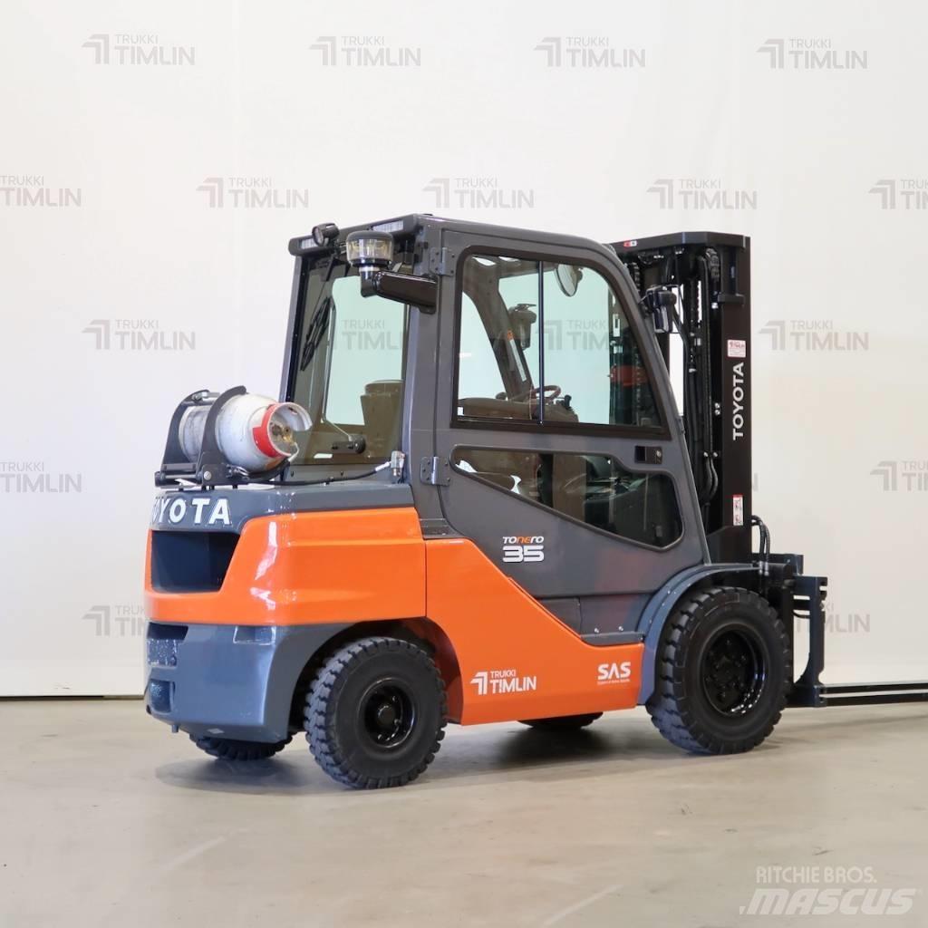 Toyota 02-8FGJF35 液化石油氣LPG卡車